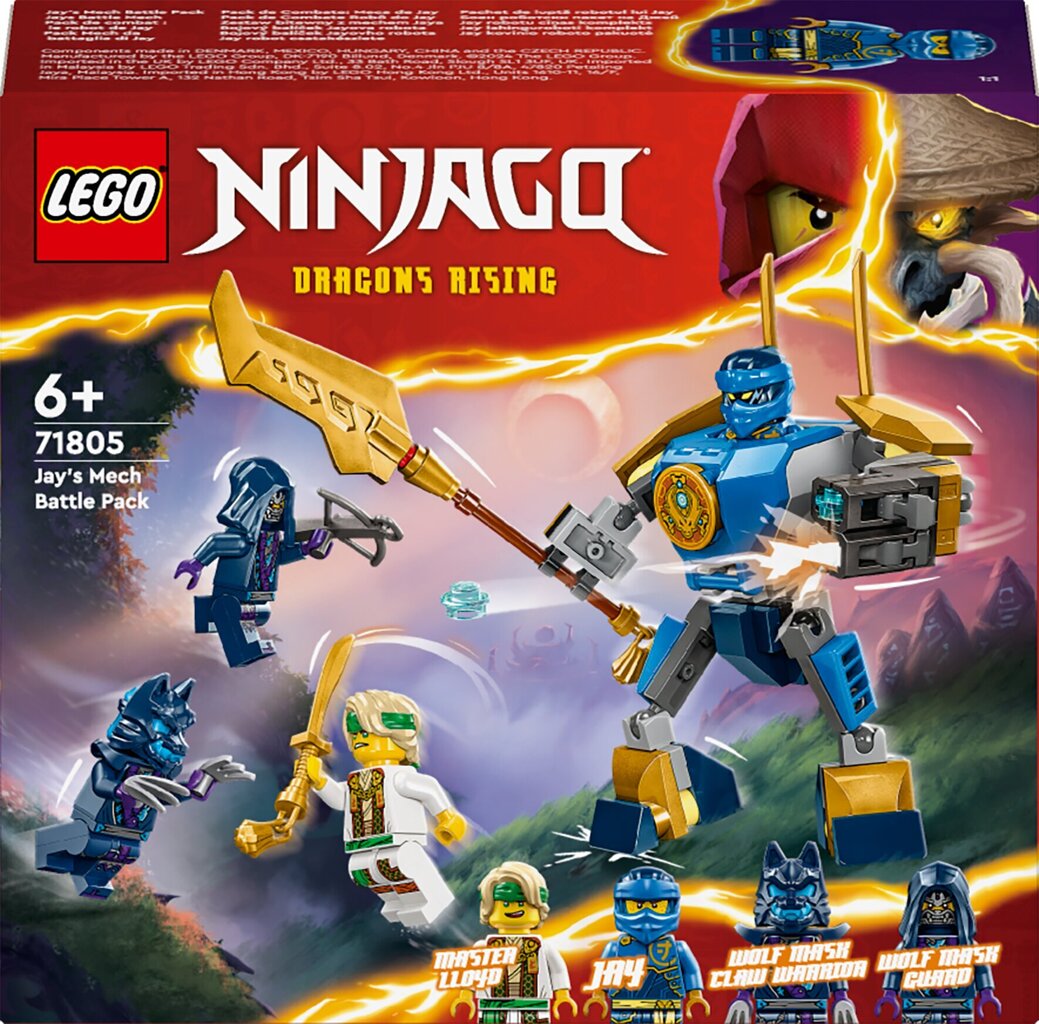 71805 LEGO® Ninjago Jay боевой робот цена | hansapost.ee