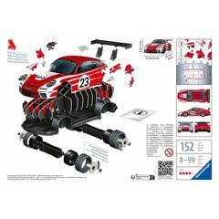 Пазл Ravensburger 3D Porsche 911 цена и информация | Пазлы | hansapost.ee