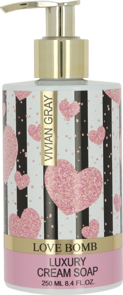 Skystas rankų muilas Vivian Gray Love Bomb, 250 ml hind ja info | Seebid | hansapost.ee