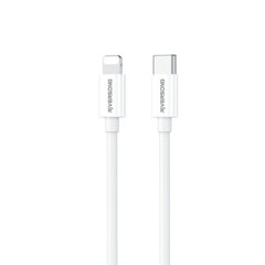 Riversong kabelis Lotus 08 USB-C – Lightning 1,0m 3A šviesiai pilkas CL76 цена и информация | Кабели для телефонов | hansapost.ee
