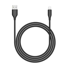 Riversong kabelis Beta 09 USB - Lightning 1,0m 3A juodas CL85 цена и информация | Кабели для телефонов | hansapost.ee