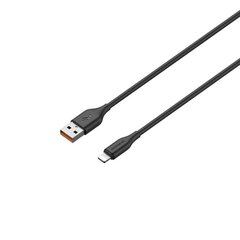 Riversong kabelis Beta 09 USB - Lightning 1,0m 3A juodas CL85 цена и информация | Кабели для телефонов | hansapost.ee