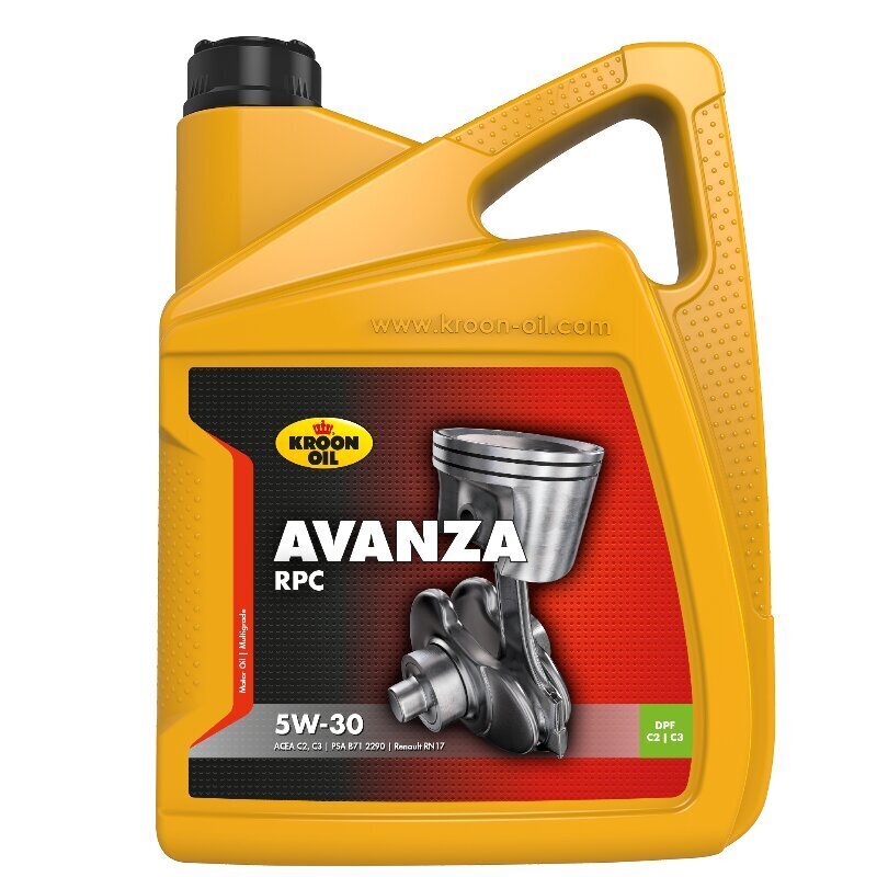Kroon-Oil Avanza RPC 5W-30 5L цена и информация | Mootoriõlid | hansapost.ee