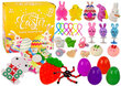 Arendav lihavõttepühade mängukomplekt Lean Toys, 24 tk. hind ja info | Arendavad laste mänguasjad | hansapost.ee