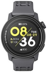Coros Pace 3 GPS Sport Watch Black w/ Silicone Band цена и информация | Смарт-часы (smartwatch) | hansapost.ee