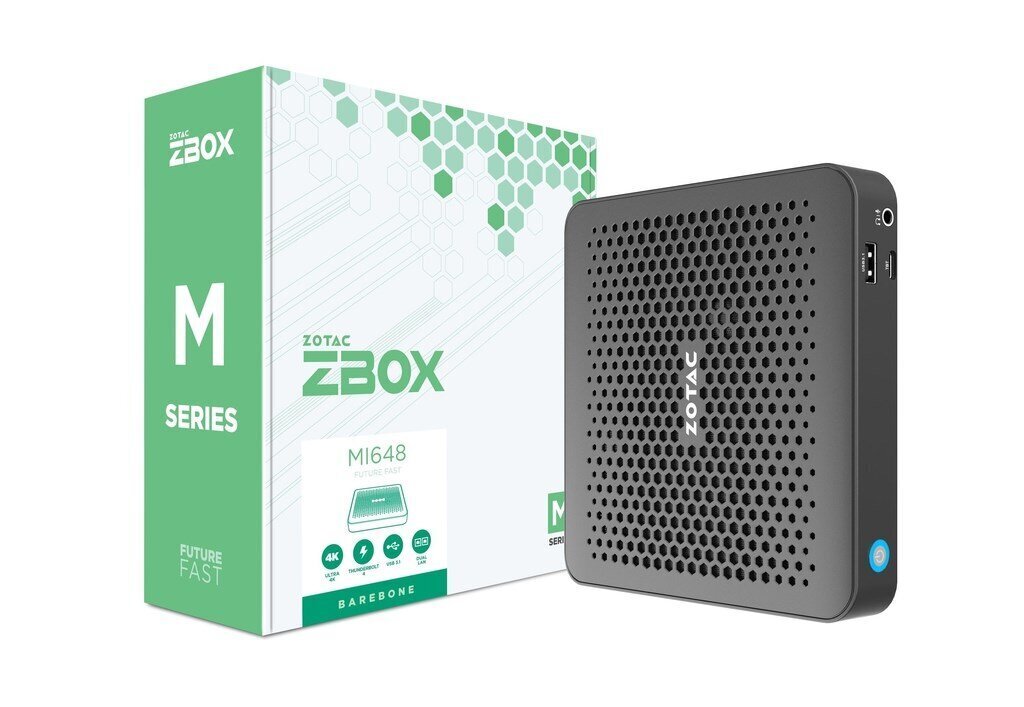Zotac ZBOX-MI648-BE Mini цена и информация | Lauaarvutid | hansapost.ee