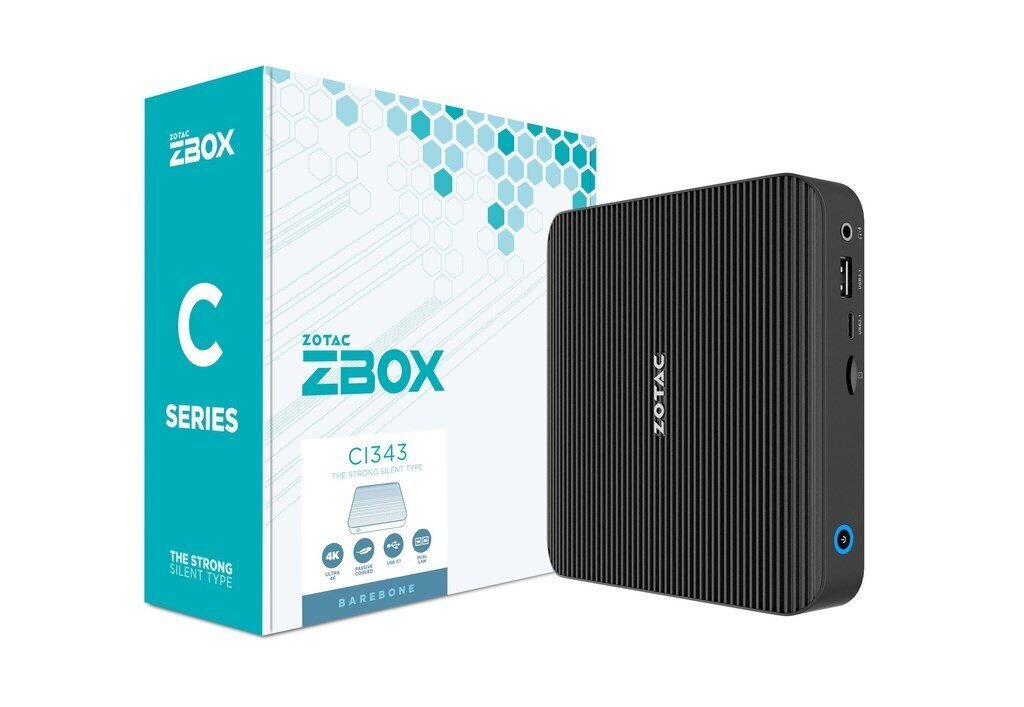 Zotac ZBOX-CI343-BE Mini hind ja info | Lauaarvutid | hansapost.ee