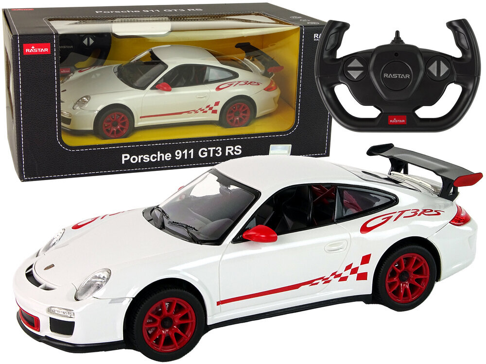 Puldiga auto Rastar Porsche 911 GT3 RS hind ja info | Mänguasjad poistele | hansapost.ee