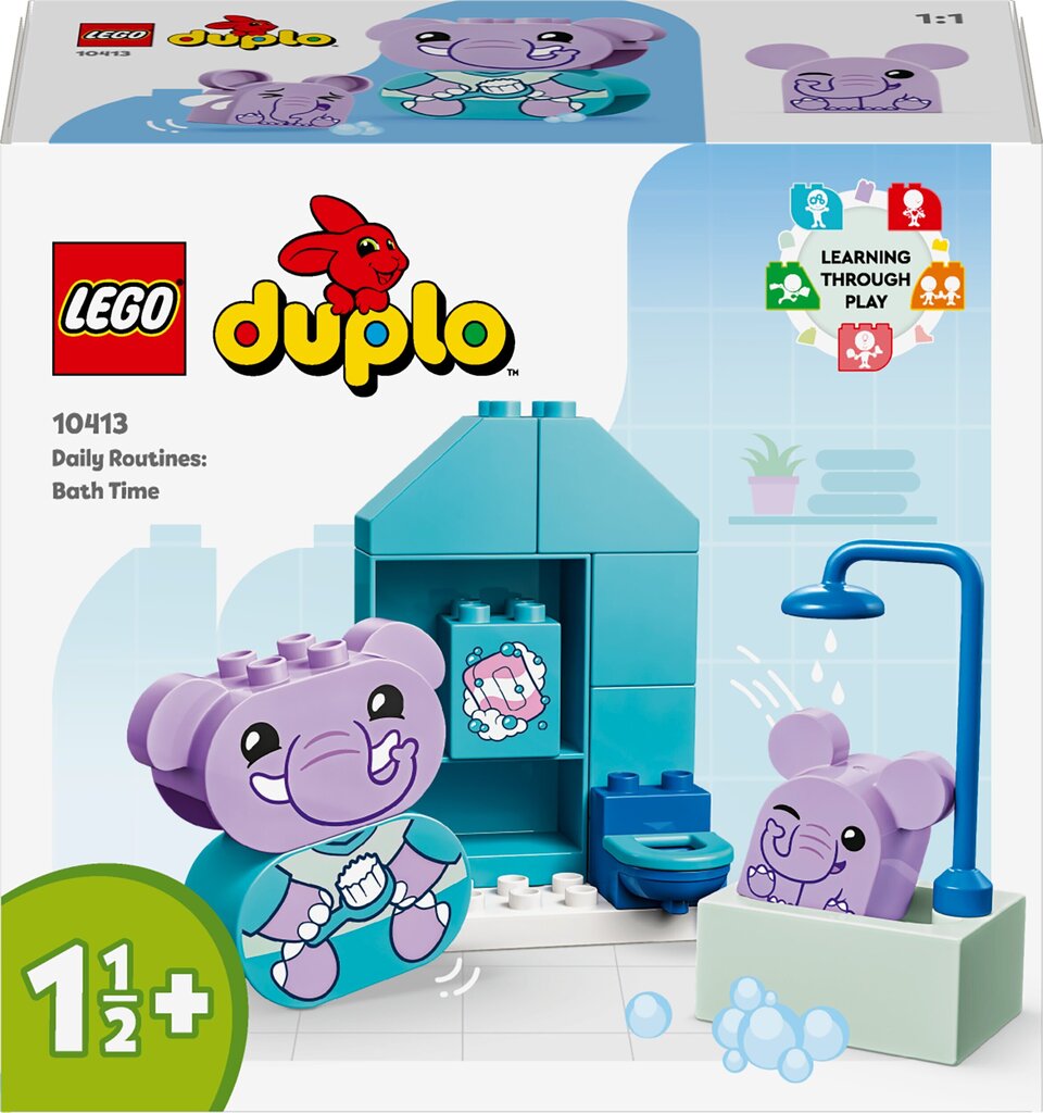 10413 LEGO® DUPLO Päevarutiin: vanniskäik hind ja info | Klotsid ja konstruktorid | hansapost.ee