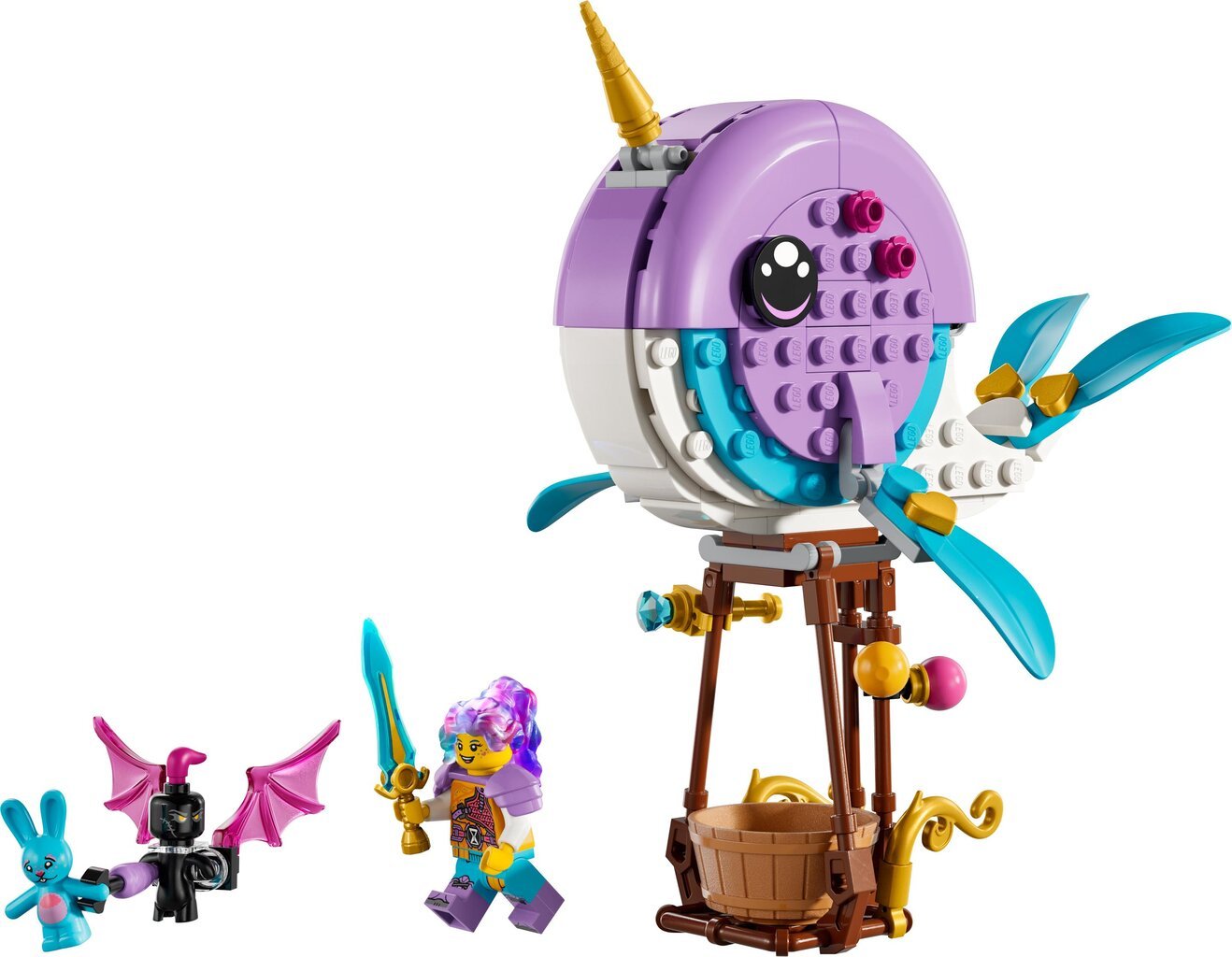 71472 Lego® DreamZzz Izzie narvalikuumaõhupall hind ja info | Klotsid ja konstruktorid | hansapost.ee