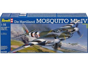 Сборная пластиковая модель. Revell - De Havilland Mosquito Mk.IV, 1/32, 04758 цена и информация | Конструкторы и кубики | hansapost.ee