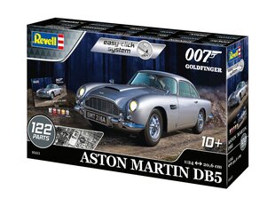Revell - James Bond 007 Goldfinger Aston Martin DB5 easy-click-system подарочный набор, 1/24, 05653 цена и информация | Конструкторы и кубики | hansapost.ee