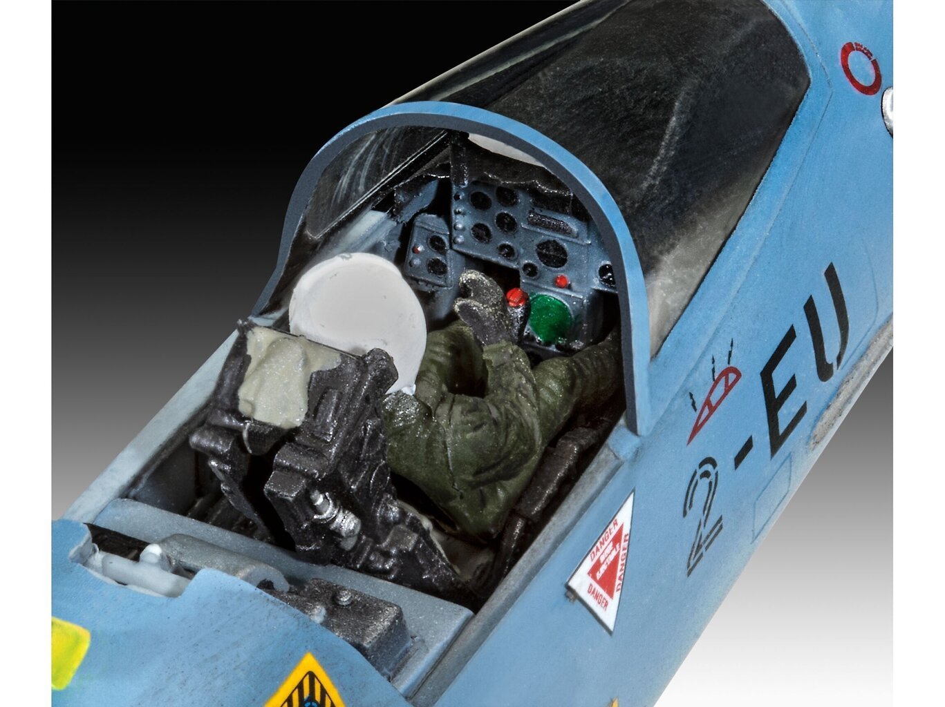 Konstruktor Revell - Dassault Mirage 2000C, 1/48, 03813 hind ja info | Klotsid ja konstruktorid | hansapost.ee