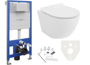 WC-komplekt Mexen 4in1 Fenix Slim koos WC-potiga Rico hind ja info | WС-potid | hansapost.ee