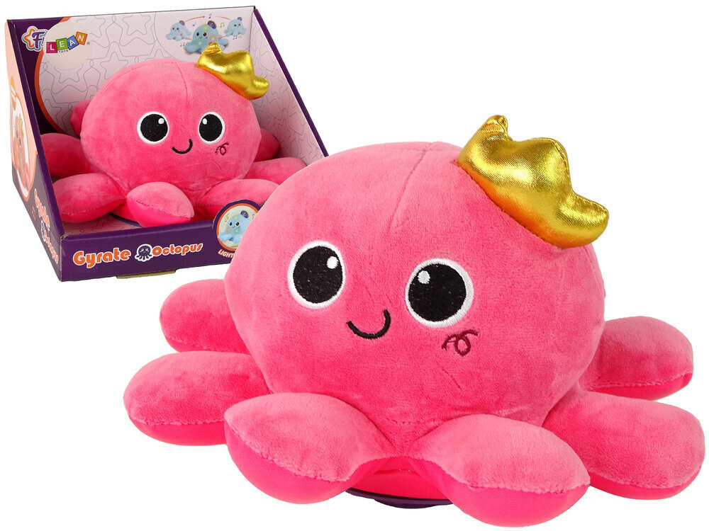 Plüüsist mänguasi Kaheksajalg Lean Toys, roosa hind ja info |  Pehmed mänguasjad ja kaisukad | hansapost.ee