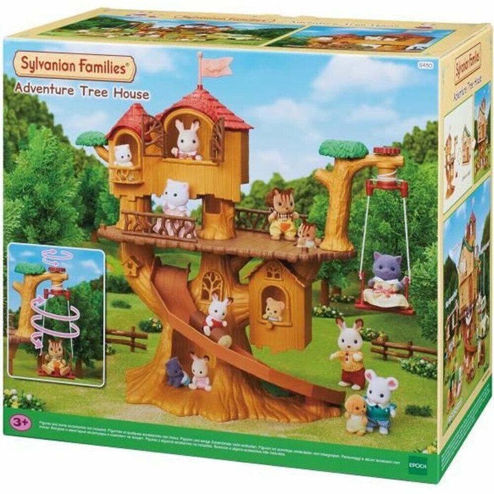 Sylvanian Families mängukomplekt Adventure Tree House цена и информация | Arendavad laste mänguasjad | hansapost.ee