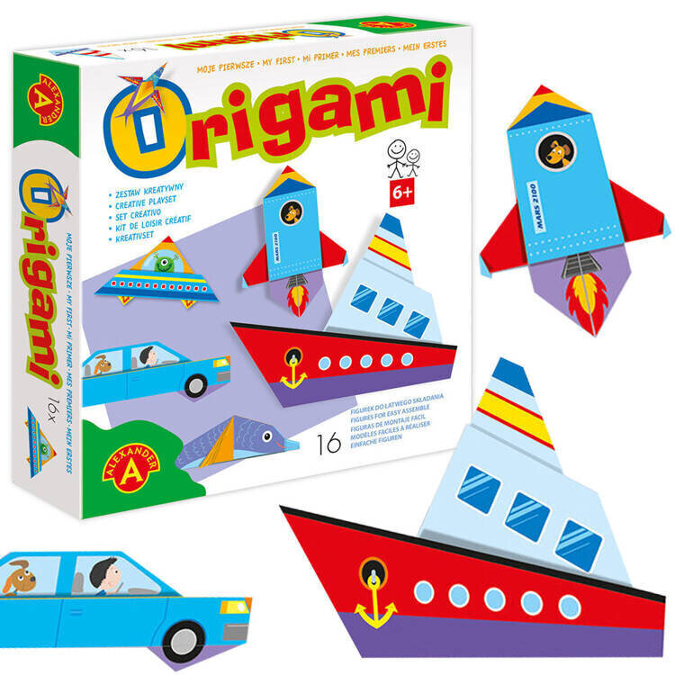 Loominguline komplekt Alexander Origami sõidukid цена и информация | Arendavad laste mänguasjad | hansapost.ee