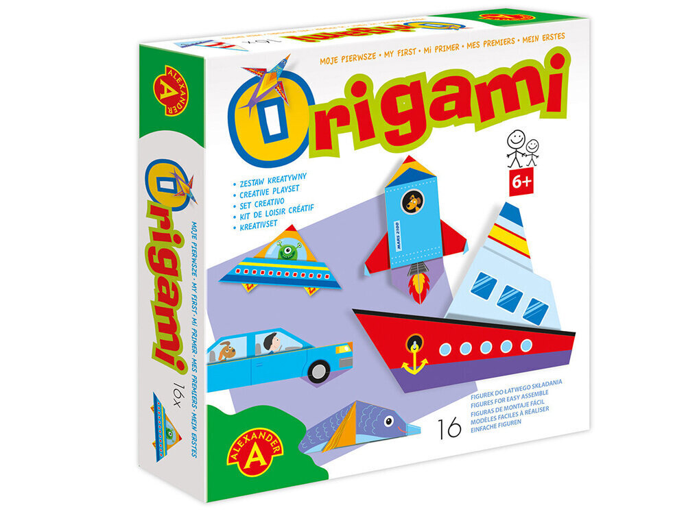 Loominguline komplekt Alexander Origami sõidukid цена и информация | Arendavad laste mänguasjad | hansapost.ee