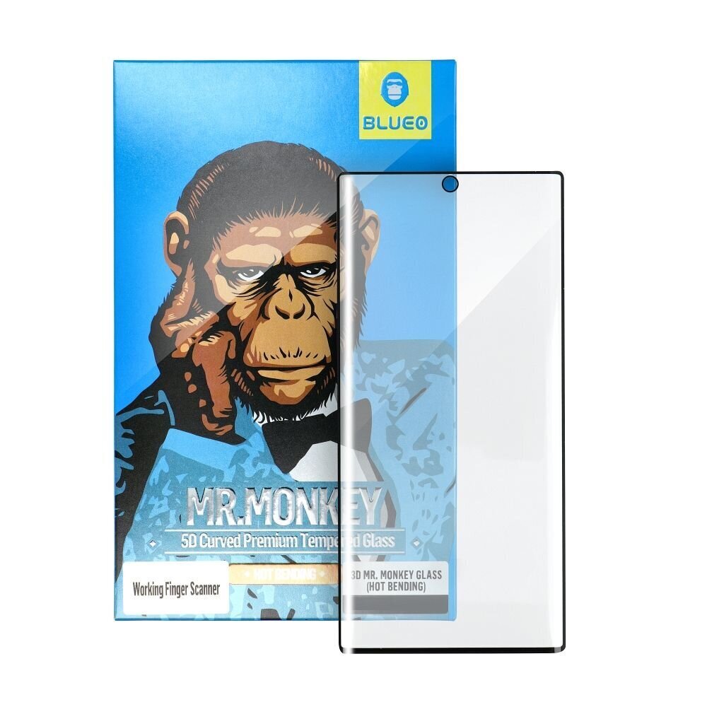 Blueo 5D Mr. Monkey Glass цена и информация | Ekraani kaitseklaasid ja kaitsekiled | hansapost.ee