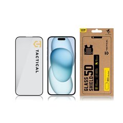 Tactical Glass Shield 5D for Apple iPhone 15 Plus Black цена и информация | Защитные пленки для телефонов | hansapost.ee