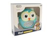 Mänguasi Owl Baby Teether Rattle Blue цена и информация | Beebide mänguasjad | hansapost.ee