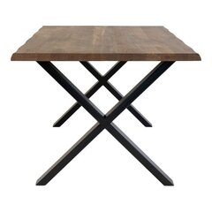 Обеденный стол Toulon, 300x100x75 см, серый/черный цена и информация | Кухонные и обеденные столы | hansapost.ee