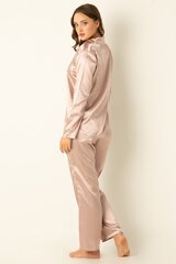 Naiste pidžaamad, beeži värvi hind ja info | Öösärgid ja pidžaamad | hansapost.ee