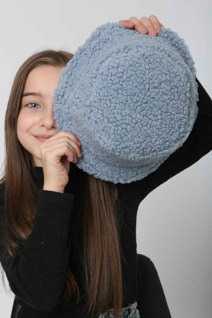 Tüdruku müts, sinine цена и информация | Mütsid, sallid, kindad tüdrukutele | hansapost.ee