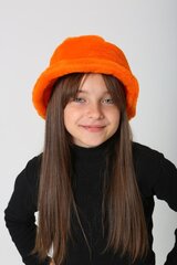 Tüdruku müts, oranž цена и информация | Шапки, перчатки, шарфы для девочек | hansapost.ee