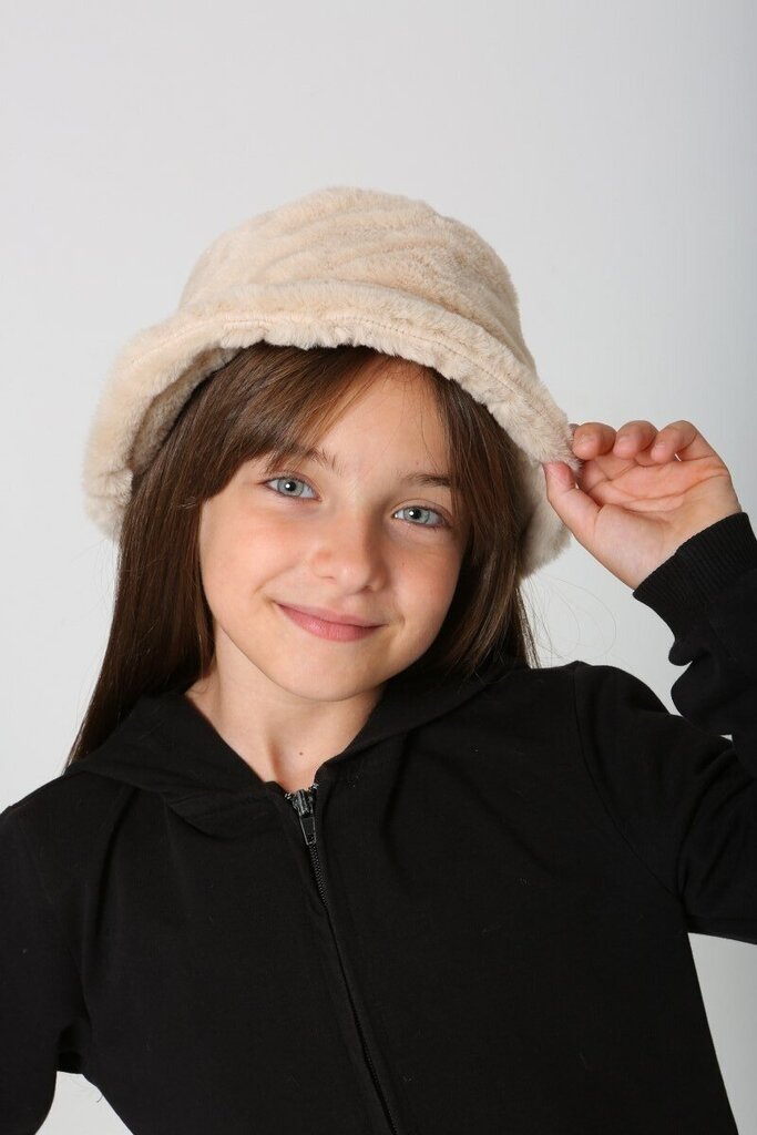 Tüdruku müts, beeži värvi hind ja info | Mütsid, sallid, kindad tüdrukutele | hansapost.ee
