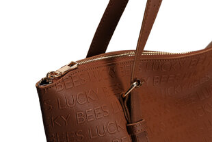 Сумка женская Lucky Bees 376-BROWN, серая цена и информация | Женские сумки | hansapost.ee