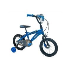 Laste jalgratas Huffy Moto X 14", sinine, must hind ja info | Jalgrattad | hansapost.ee