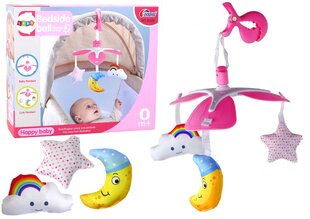 Laste voodikarussell, roosa цена и информация | Игрушки для малышей | hansapost.ee