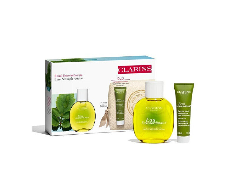 Kinkekomplekt naistele Clarins Eau Extraordinaire Premium: dušipiim, 30 ml + parfüüm, 100 ml hind ja info | Parfüümid naistele | hansapost.ee