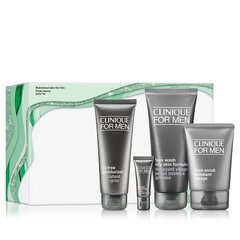 Kinkekomplekt Clinique Refreshed Skin meestele: näopesuvahend, 200 ml + näokoorija, 100 ml + niisutav kreem, 100 ml + silmakreem, 15 ml hind ja info | Näokreemid | hansapost.ee