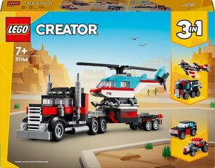 31146 LEGO® Creator Бортовой грузовик с вертолетом цена и информация | Конструкторы и кубики | hansapost.ee