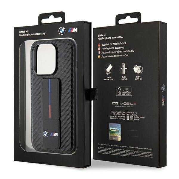 BMW Grip Stand Smooth Carbon hind ja info | Telefonide kaitsekaaned ja -ümbrised | hansapost.ee