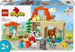 10416 Lego® Duplo Taluloomade hooldamine цена и информация | Klotsid ja konstruktorid | hansapost.ee