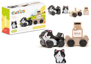 Puidust mänguasi Kass Cubika hind ja info | Arendavad laste mänguasjad | hansapost.ee