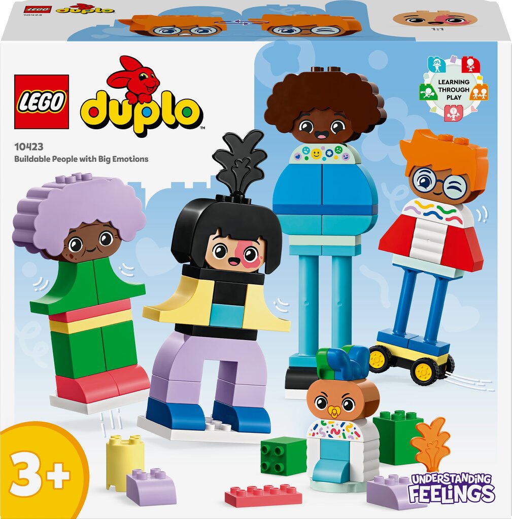 10423 Lego® Duplo Kokkupandavad emotsioonidega inimesed цена и информация | Klotsid ja konstruktorid | hansapost.ee