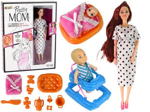 Rasedanuku komplekt Pretty Mom Lean Toys hind ja info | Mänguasjad tüdrukutele | hansapost.ee