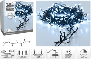 Jõulutulede valguskett, 320Led, 24 m hind ja info | Jõulutuled | hansapost.ee