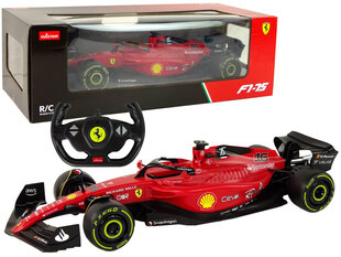 Rc võidusõiduauto Ferrari F1 Rastar, punane цена и информация | Игрушки для мальчиков | hansapost.ee