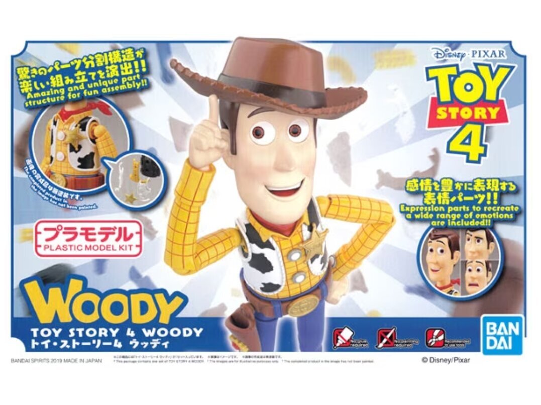 Konstruktor Bandai - Toy Story 4 Woody, 57699 цена и информация | Klotsid ja konstruktorid | hansapost.ee