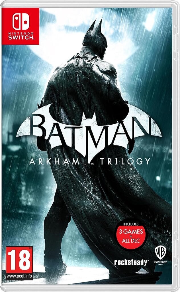 Batman Arkham Trilogy Nintendo Switch/Lite hind ja info | Konsooli- ja arvutimängud | hansapost.ee