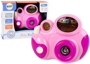 Interaktiivne kaamera koos valguse ja helidega Lean Toys, roosa hind ja info | Mänguasjad tüdrukutele | hansapost.ee