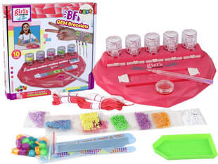 Komplekt käevõrude valmistamiseks Lean Toys hind ja info | Arendavad laste mänguasjad | hansapost.ee