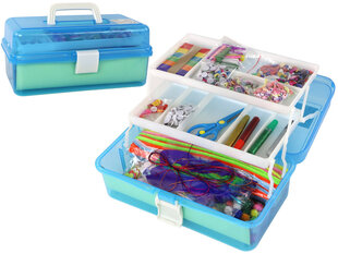Loomekomplekt kohvris Lean Toys, sinine цена и информация | Развивающие игрушки для детей | hansapost.ee