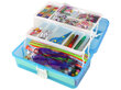 Loomekomplekt kohvris Lean Toys, sinine hind ja info | Arendavad laste mänguasjad | hansapost.ee