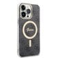 Guess 4G IML MagSafe Compatible Case for iPhone 14 Pro Max Black цена и информация | Telefonide kaitsekaaned ja -ümbrised | hansapost.ee